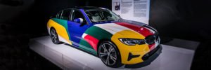 art car del serie 3 artistas trabajan con autos BMW producidos en México bmw serie 3 alemania rosas arte diseño tecnologia innovaciones