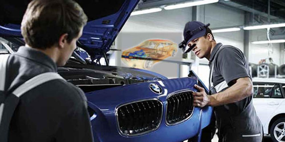 TSARAVision, los lentes inteligentes para mecánicos BMW
