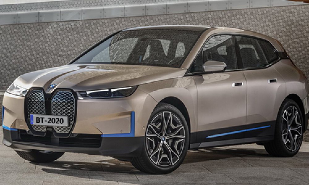 BMW iX 100% eléctrico mas tecnología y mayor autonomía diseño disponibilidad carrocería motor potencia durabilidad diseño autonomia 600 kilometros autonomia innovaciones nuevos modelos 2021