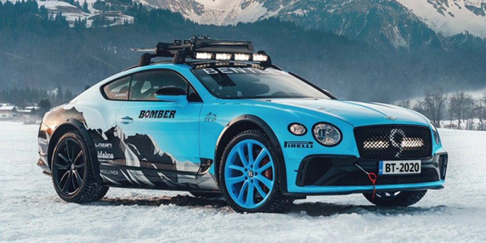 Bentley Continental GT GP Ice Race, competirá en nieve con 626 hp