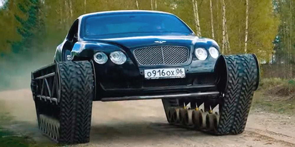 ¡Bentley Ultratank sobre orugas! El modificado Continental GT