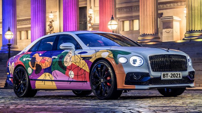 Bentley Unifying Spur, el art car rinde homenaje a la diversidad