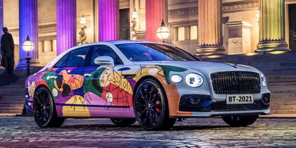 Bentley Unifying Spur, el art car rinde homenaje a la diversidad