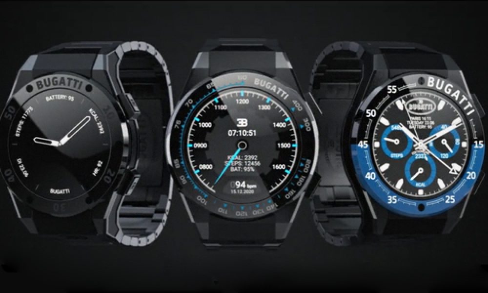 Bugatti Smartwatches relojes inteligentes edición especial diseño colección tecnologia innovaciones motor diseño acabados hecho a mano autos
