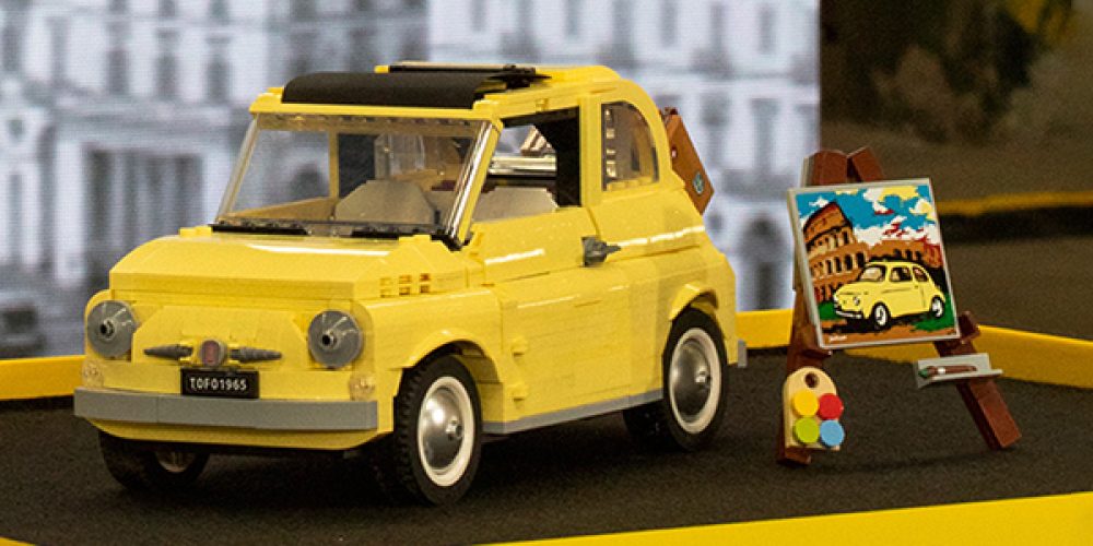 Fiat 500 LEGO Creator Expert, con un toque «Dolce Vita»