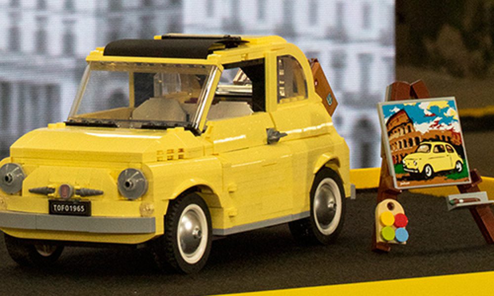 Fiat 500 Lego Creator Expert réplica del clásico modelo 500F