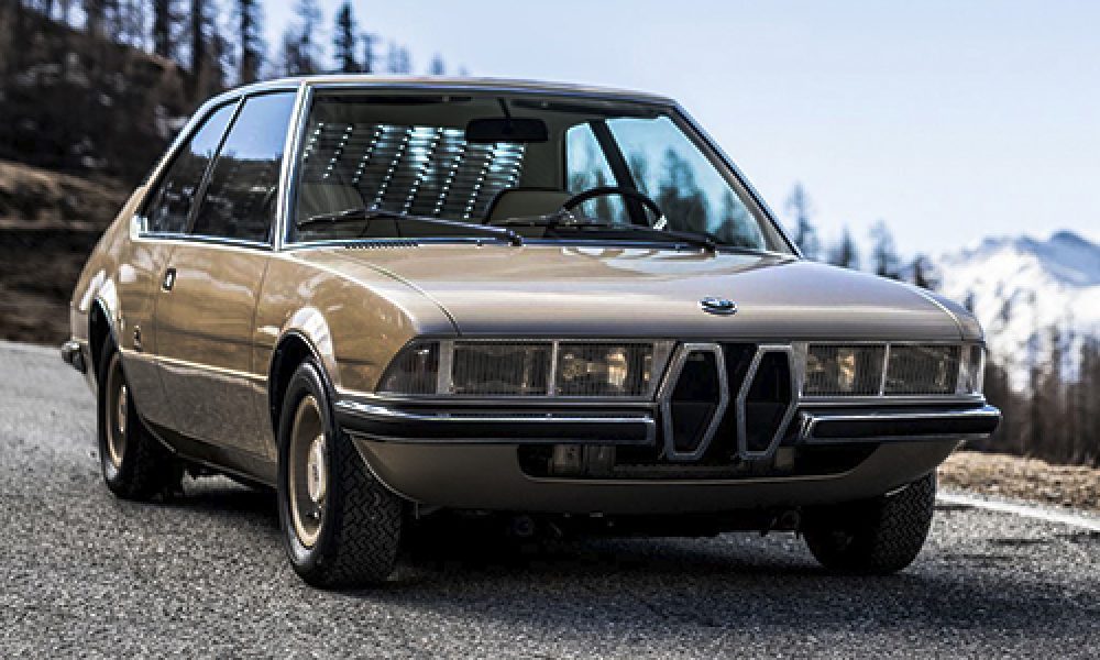 Garmisch 1970 vehiculo prototipo para BMW que desapareció. Recrado en 2019 por la marca vehiculos motor velocidad BMW Kasse 2002 clasicos Auto Show de Ginebra 1970