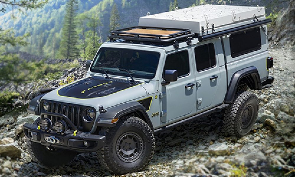 Jeep Gladiator Farout Concept pick-up prototipo con kit específico
