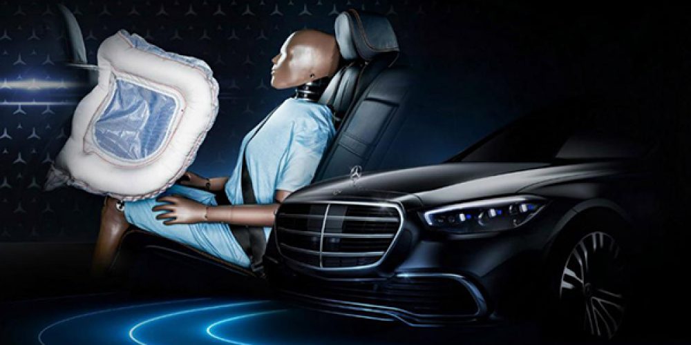 Mercedes-Benz Clase S más tecnológico, ¡Ahora con airbag para asientos traseros!