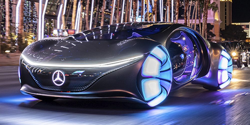 Mercedes-Benz Vision AVTR,  concept car con batería de material reciclado