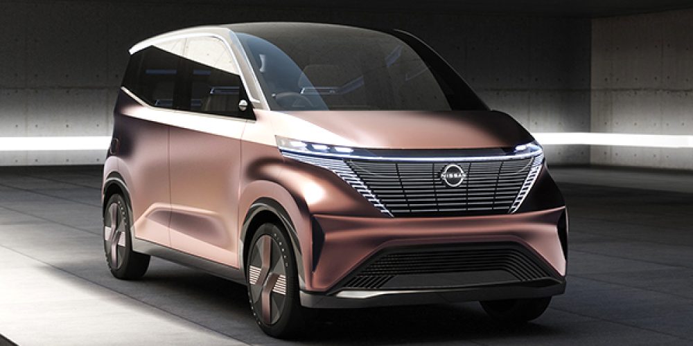 Nissan IMk Concept, el kei car 100% eléctrico