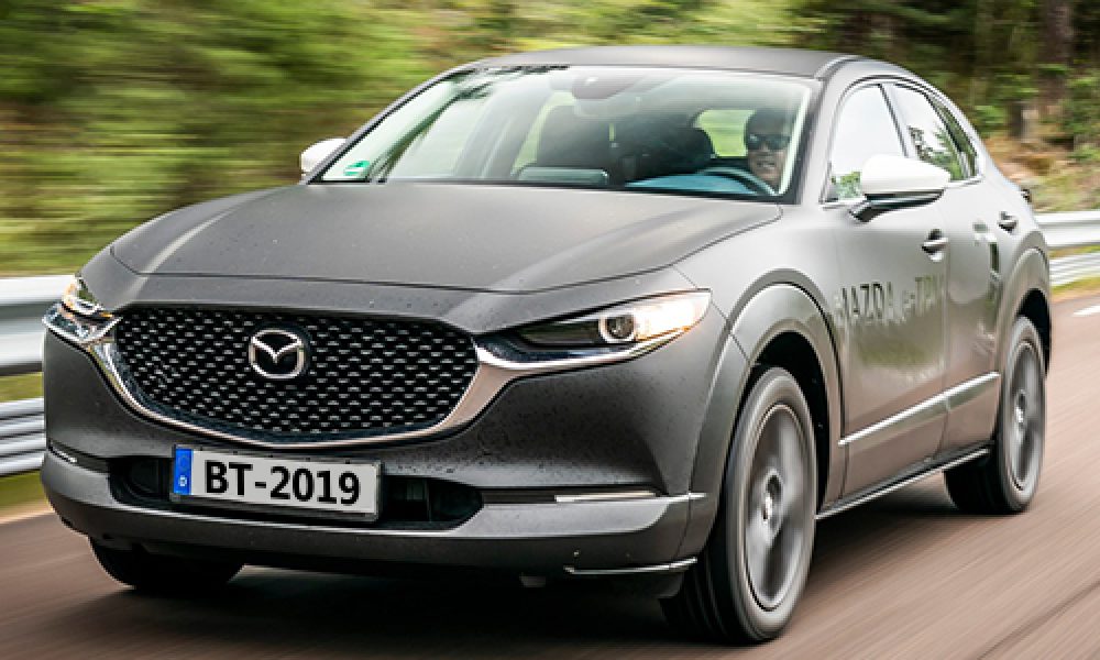 Nuevo Mazda eléctrico durabilidad calidad resistencia tamaño modelo auto show de tokio