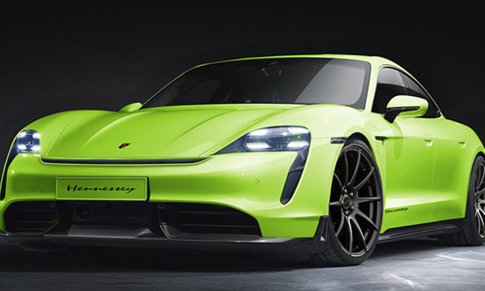 Porsche Taycan eléctrico será modificado por Hennessey vehiculo motor potencia resistencia calidad durabilidad precio modificaciones tecnologia innovaciones