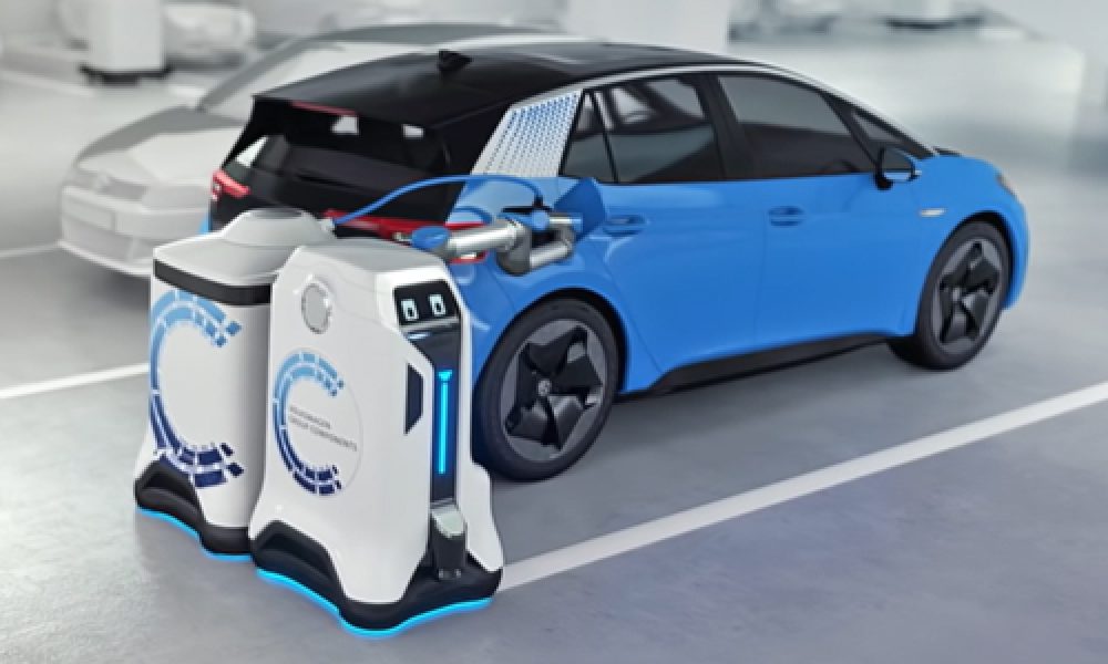 Robot Autónomo para cargar vehículos, el nuevo desarrollo de Volkswagen