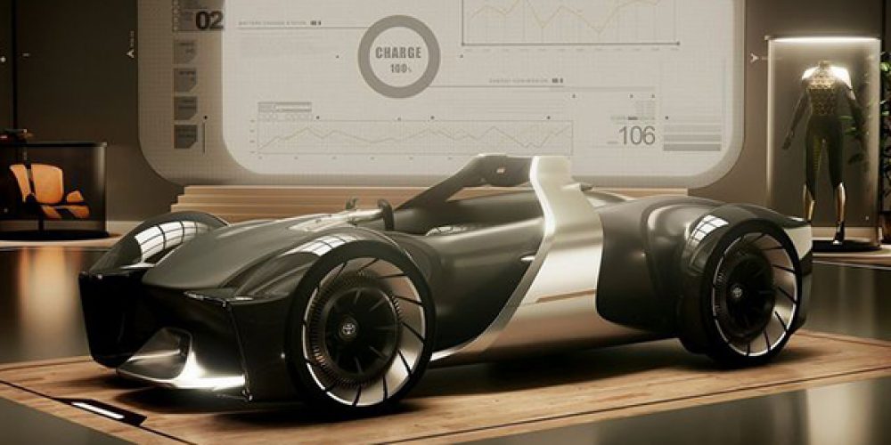 Toyota e-Racer Concept, con lentes de Realidad Aumentada