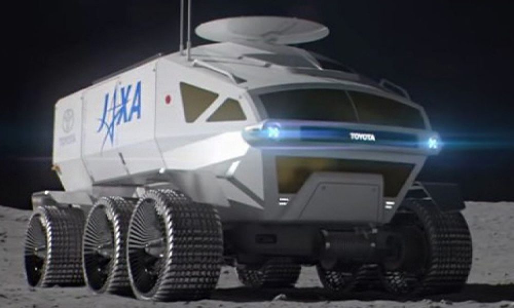 Toyota y JAXA llegarán a la luna en 2030 para buscar agua apoyo internacional innovaciones tecnologia sistema japon seguridad agua congelada toyota agencia espacial japonesa