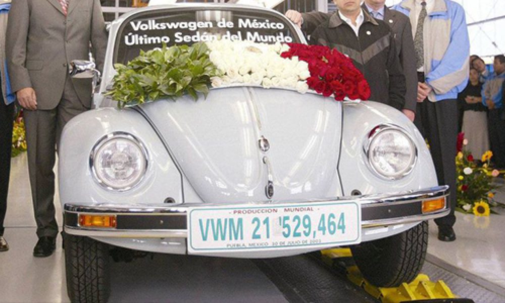 Volkswagen Tipo 1 sedán cumple 17 años desde que salió de producción modelo emblemático producido de 1938 a 2003 diseño