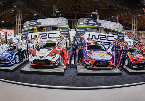 competidores del WRC 2019