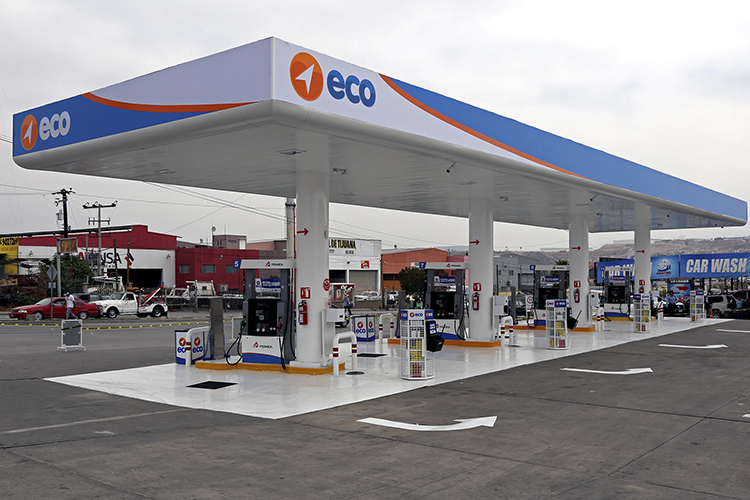 estacion de servicio gasolinera grupo eco