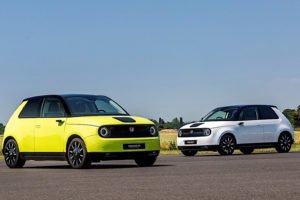 honda e y sus 5 pantallas colores disponibles