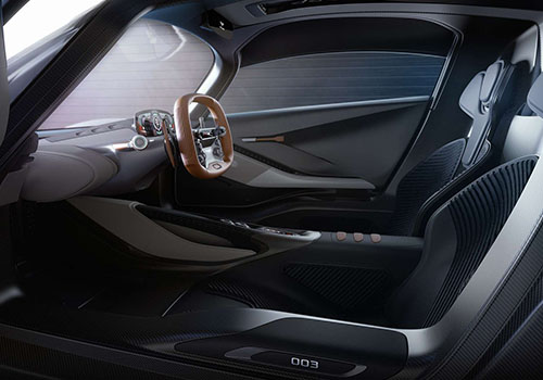 hypercar Aston Martin Valhalla vehículo futurista