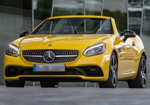 mercedes SLC final edition frente