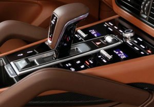 palanca de cambios porsche edicion especial, cuero