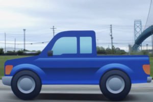 pick-up convertido simulacion movimiento