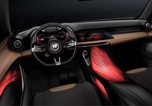 tablero alfa romero tonale