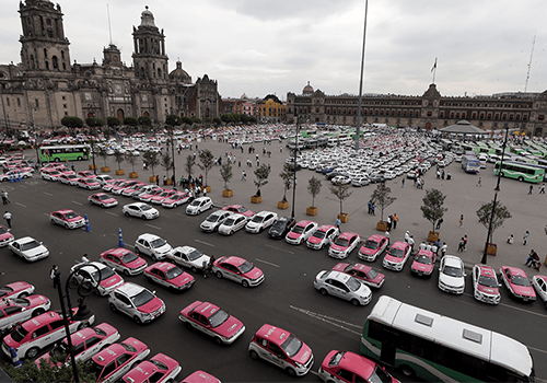 taxis Ciudad de México Zocalo