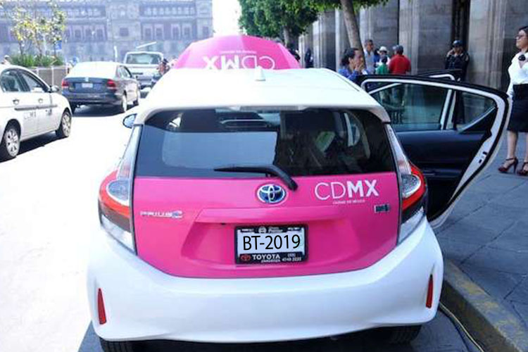taxis Ciudad de México septiembre 2019